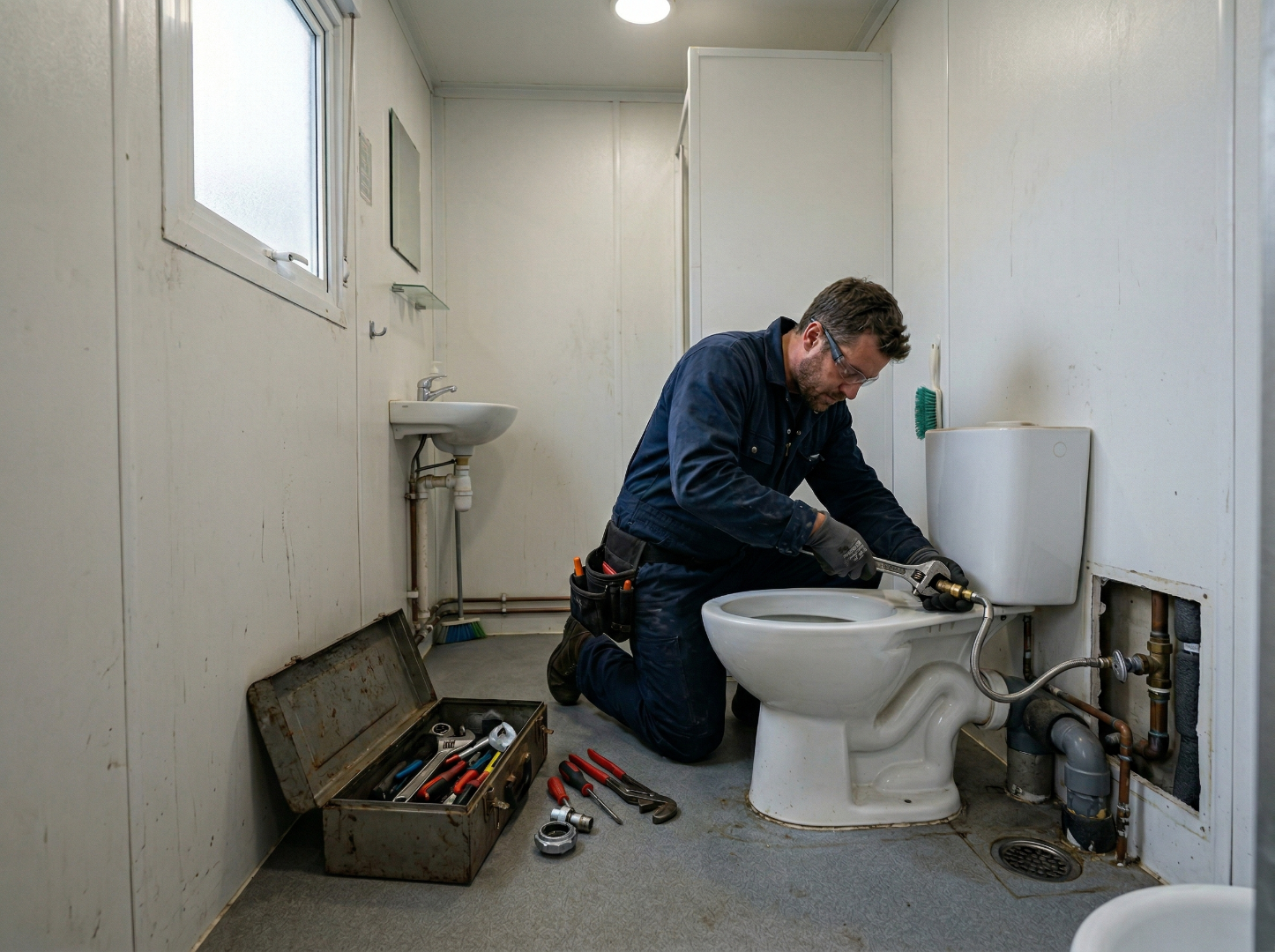 Konteyner Tuvalet Tamiri