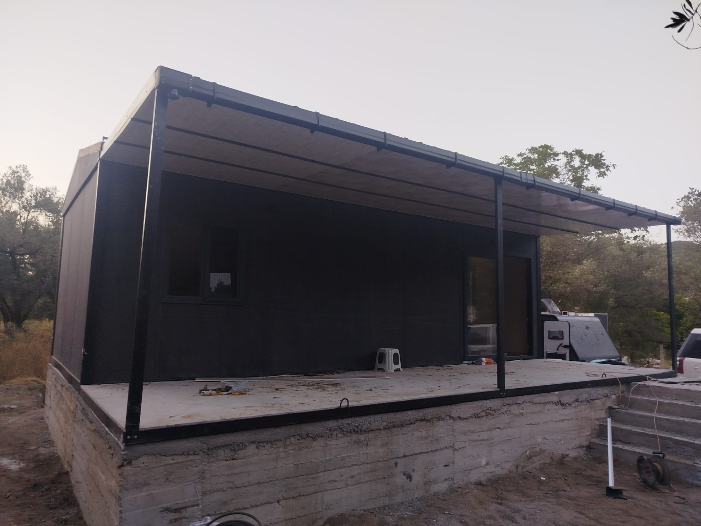 Yalova – Tekli Konteyner Montajı ve Veranda